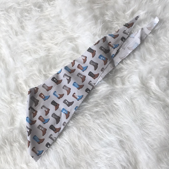 NEW Cowboy Boot Dog Bandana/Scarf - Picture 6 of 10